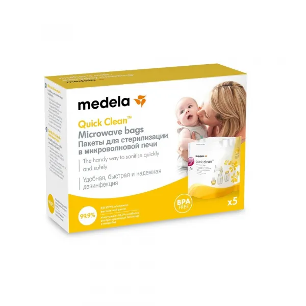 Medela Quick Clean™ sterilizačné vrecúška 5 ks