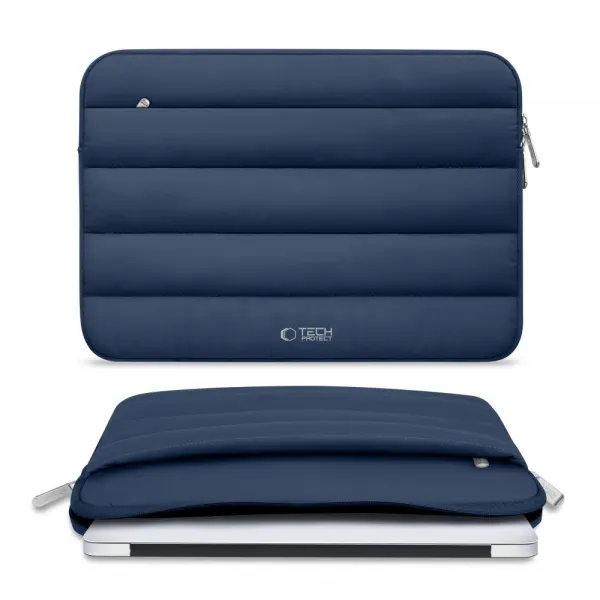 Tech-Protect Fluffy obal na notebook 13-14'', tmavomodrý