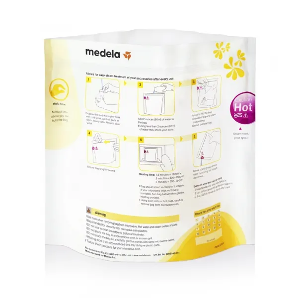 Medela Quick Clean™ sterilizačné vrecúška 5 ks