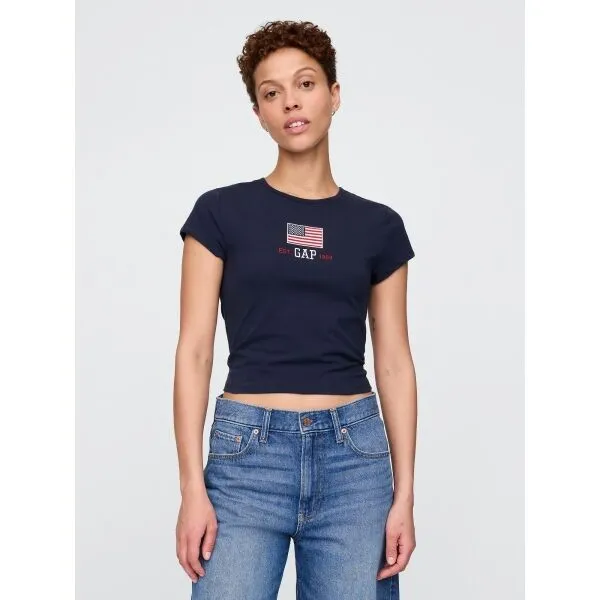 GAP Crop T-shirt Americana - Women's