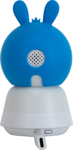 EVOLVEO Baby Monitor N5, Set videochůvičky s 360° dohledem, obousměrnou komunikací a ukolébavkami, modrá