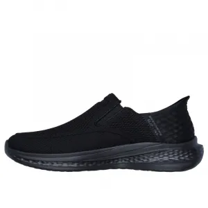 Pánska rekreačná obuv SKECHERS Slade Deacon Slip-Ins M black black