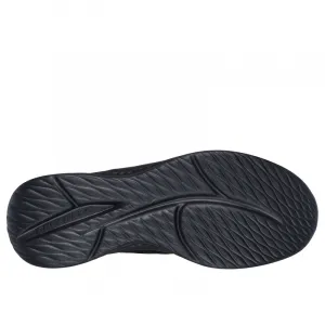 Pánska rekreačná obuv SKECHERS Slade Deacon Slip-Ins M black black