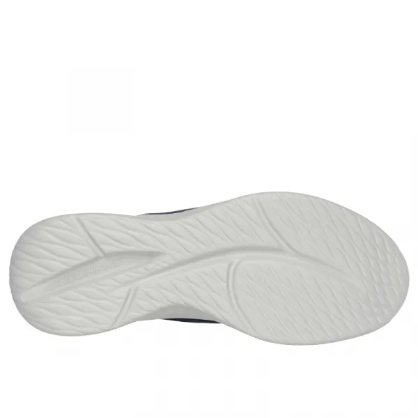 Pánska rekreačná obuv SKECHERS Slade Deacon Slip-Ins M navy white