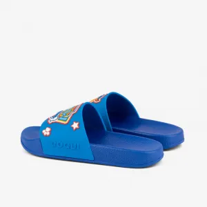 Chlapčenské šlapky (plážová obuv) COQUI Ruki Paw Patrol K sea blue royal