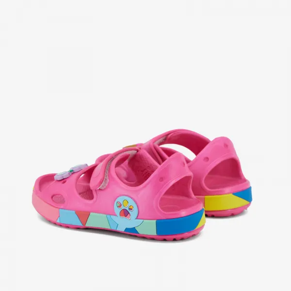 Dievčenské sandále COQUI Yogi Paw Patrol + Amulet K light fuchsia