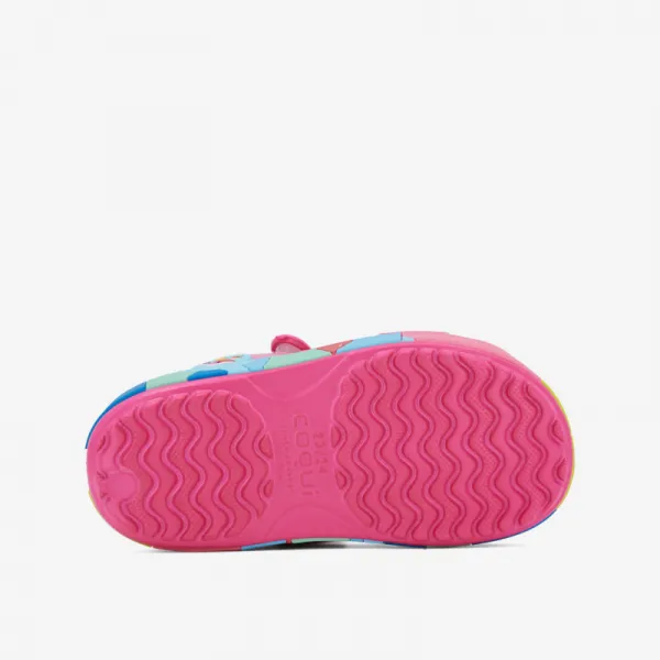 Dievčenské sandále COQUI Yogi Paw Patrol + Amulet K light fuchsia