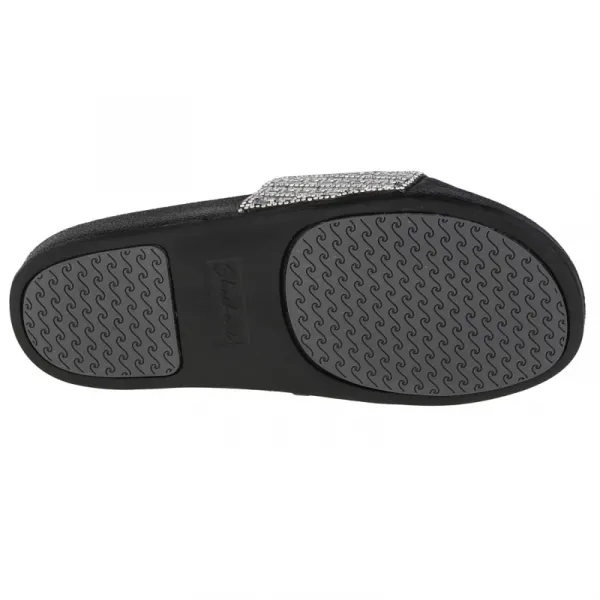 Dámske šlapky (plážová obuv) SKECHERS Pops Up New Spark W black silver