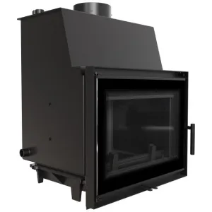 Kratki Zosia 14 kW DECO s dochladzovacou špirálou - krbová vložka s teplovodným výmenníkom ZOSIA/PW/30/W