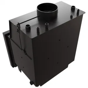 Kratki Zosia 14 kW DECO s dochladzovacou špirálou - krbová vložka s teplovodným výmenníkom ZOSIA/PW/30/W