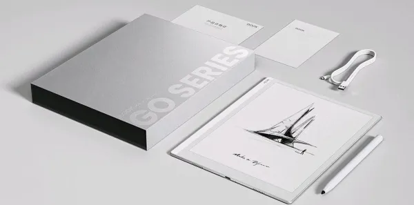 NoName E-book ONYX BOOX GO 10.3, 10,3" Carta 1200, 64GB, bílá, Bluetooth, Android 12, E-ink displej