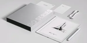 NoName E-book ONYX BOOX GO 10.3, 10,3" Carta 1200, 64GB, bílá, Bluetooth, Android 12, E-ink displej