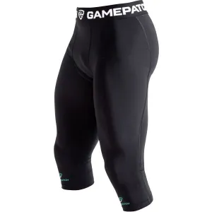 GAMEPATCH COMPRESSION TIGHTS 3/4 Kompresné unisex legíny, čierna, veľkosť