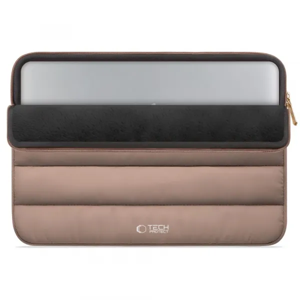 Tech-Protect Fluffy obal na notebook 13-14'', hnedý