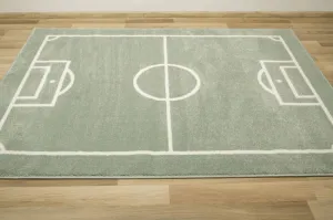 Koberec Lima 6333B zelený / krémový, ihrisko