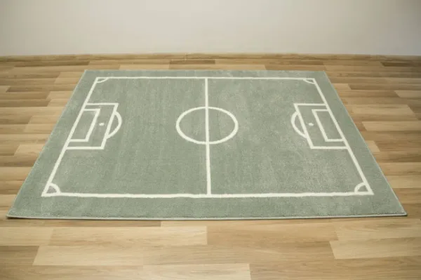 Koberec Lima 6333B zelený / krémový, ihrisko