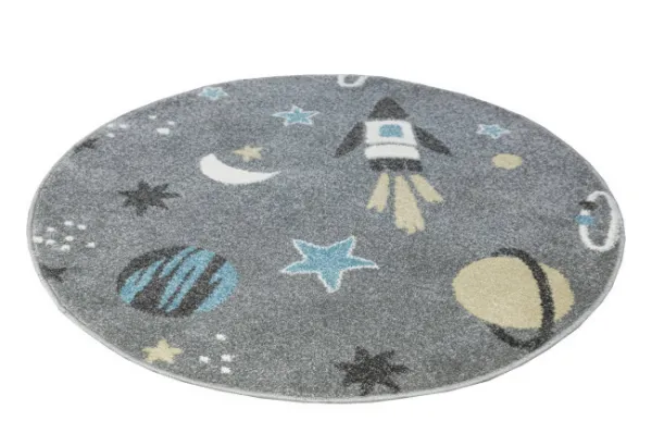 Koberec Lima C276A Rocket Space Grey sivý / krémový kuh