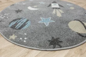 Koberec Lima C276A Rocket Space Grey sivý / krémový kuh