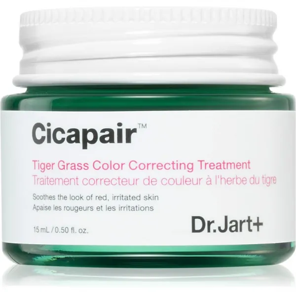 Dr. Jart+ Cicapair™ Tiger Grass Color Correcting Treatment intenzívny krém redukujúci začervenanie pleti 15 ml