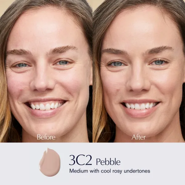 Estée Lauder Futurist SkinTint Serum Foundation With Botanical Oil Infusion SPF 20 ošetrujúci make-up SPF 20 odtieň 3C2 Pebble 30 ml