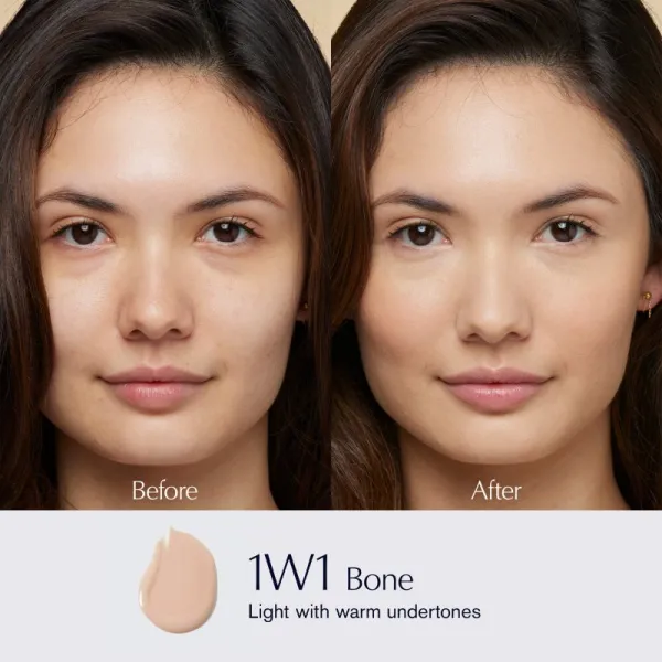 Estée Lauder Futurist SkinTint Serum Foundation With Botanical Oil Infusion SPF 20 ošetrujúci make-up SPF 20 odtieň 1W1 Bone 30 ml