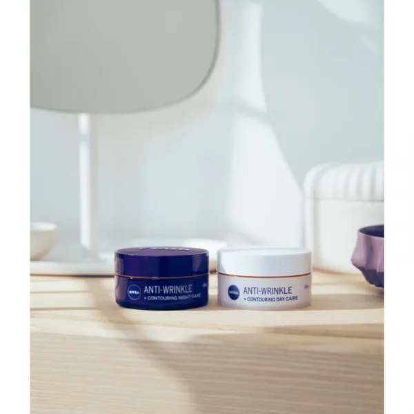 NIVEA Anti-Wrinkle Contouring výhodné balenie pre vyhladenie kontúr 65+