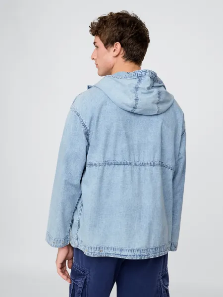 GAP Denim Oversize Jacket Ripstop - Men's