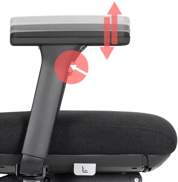 MERCURY Ergonomická kancelárska stolička OPTIMA čierna