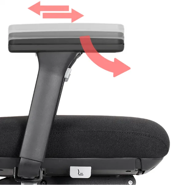 MERCURY Ergonomická kancelárska stolička OPTIMA čierna