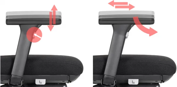 MERCURY Ergonomická kancelárska stolička OPTIMA čierna