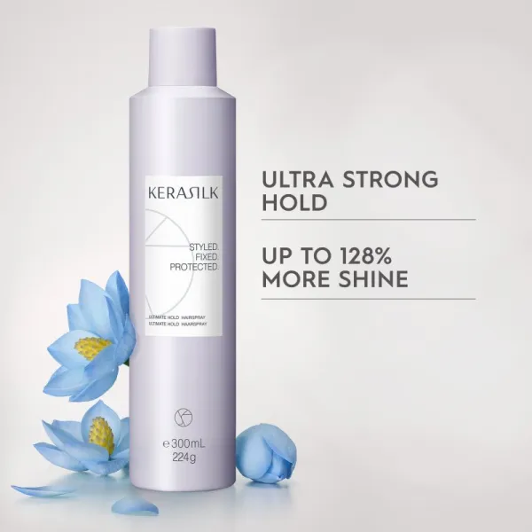 KERASILK Styling Ultimate Hold Hairspray lak na vlasy ultra silná fixácia 300 ml