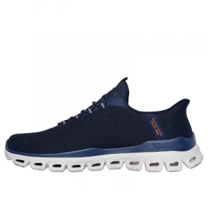 Pánska rekreačná obuv SKECHERS Glide Step Noxus Slip-Ins M navy white