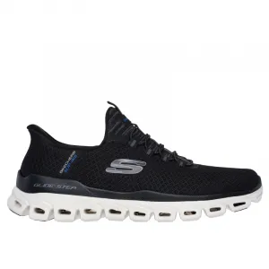 Pánska rekreačná obuv SKECHERS Glide Step Noxus Slip-Ins M black white