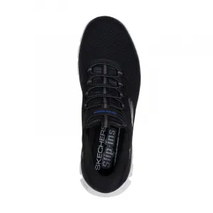 Pánska rekreačná obuv SKECHERS Glide Step Noxus Slip-Ins M black white