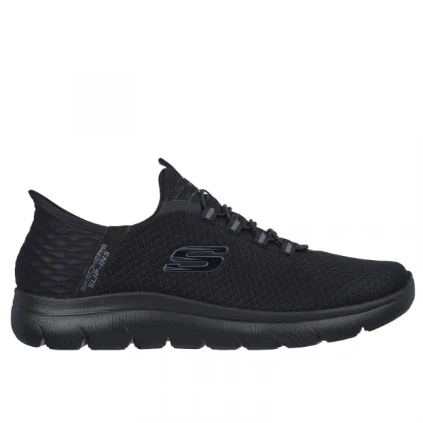 Pánska rekreačná obuv SKECHERS Summits High Range Slip-Ins M black black