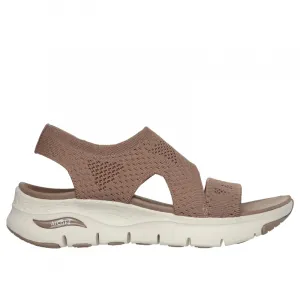 Dámske sandále SKECHERS Arch Fit Brightest Day W mocha