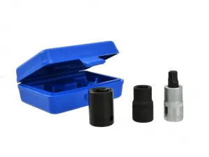 GEKO G02527 – sada 3 ks päťhranných hlavíc na brzdové strmene, 1/2″