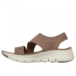 Dámske sandále SKECHERS Arch Fit Brightest Day W mocha