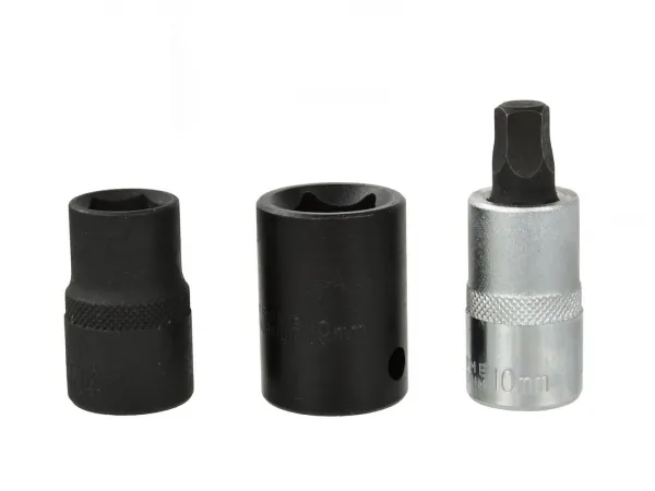 GEKO G02527 – sada 3 ks päťhranných hlavíc na brzdové strmene, 1/2″