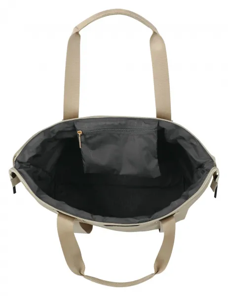 Dámsky batoh a kabelka 2v1 Travelite BARBARA Stepp 2 in 1 Shopper Satin nude