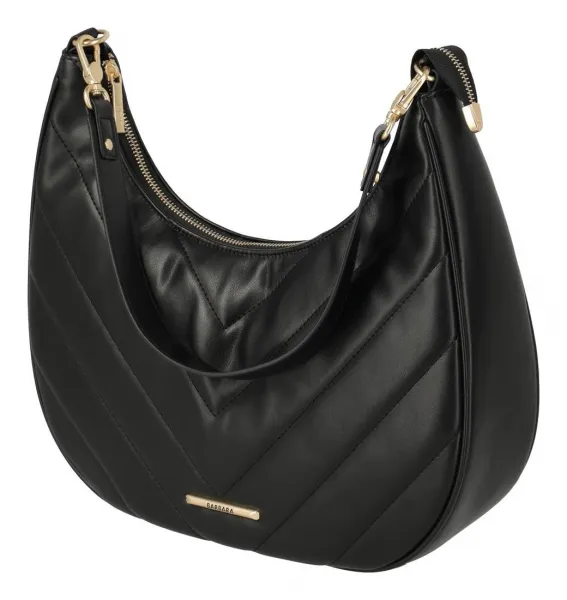 Dámska kabelka Travelite BARBARA Cozy Hobo Bag Black