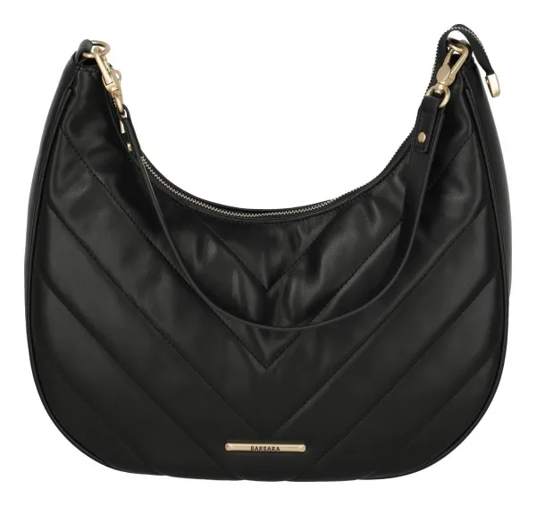 Dámska kabelka Travelite BARBARA Cozy Hobo Bag Black