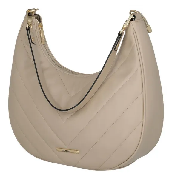 Dámska kabelka Travelite BARBARA Cozy Hobo Bag Sand
