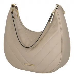 Dámska kabelka Travelite BARBARA Cozy Hobo Bag Sand