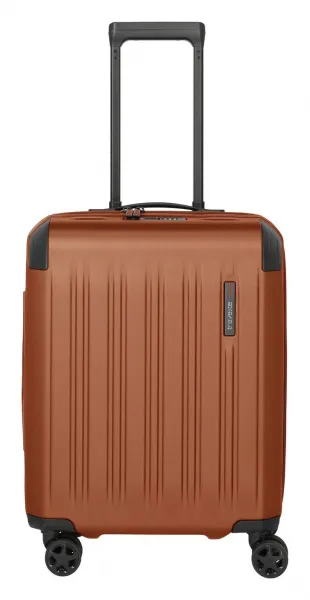Malý škrupinový kufor Travelite Dynamiic S exp Copper