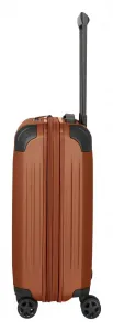 Malý škrupinový kufor Travelite Dynamiic S exp Copper