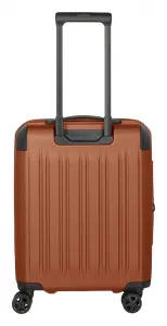 Malý škrupinový kufor Travelite Dynamiic S exp Copper