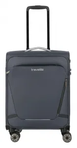 Malý textilný kufor Travelite Jetpack Multi Light 4 Cabin Anthracite