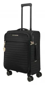 Malý textilný kufor Travelite BARBARA Stepp S Black