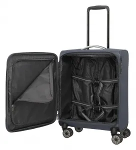 Malý textilný kufor Travelite Jetpack Multi Light 4 Cabin Anthracite